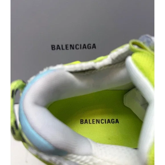 Balenciaga Marathon Runner Sneaker Yellow Unreleased Demna Size 10 US 43 EU - Picture 8 of 10